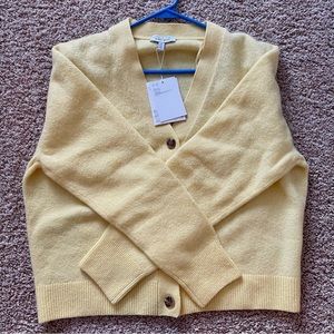 NWT &other stories wool blend knit cardigan size M